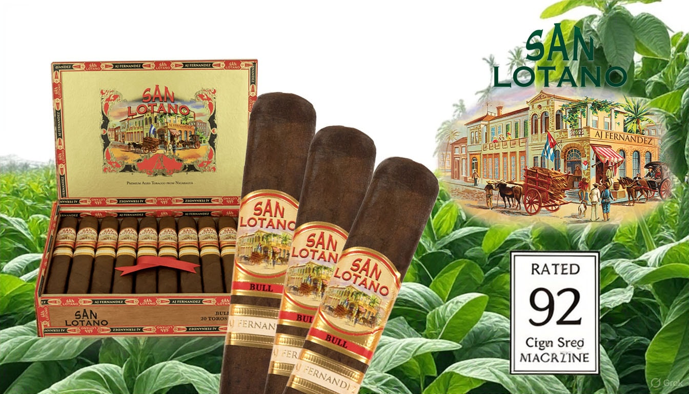 Discover the Bold Flavor of San Lotano The Bull Cigars by AJ Fernandez