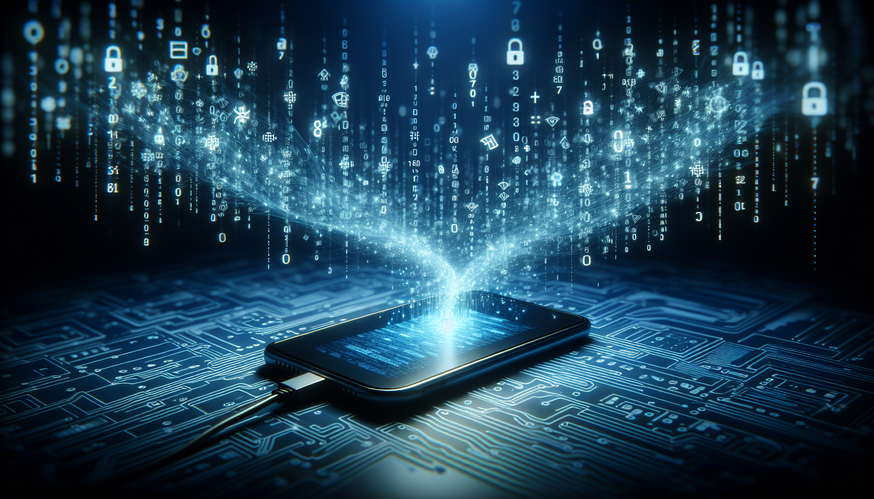 Data encryption concept