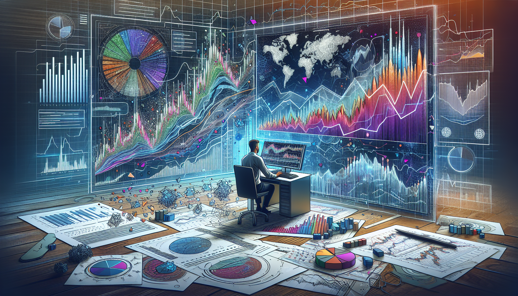 A visual representation of strategy backtesting and optimization in trading software.