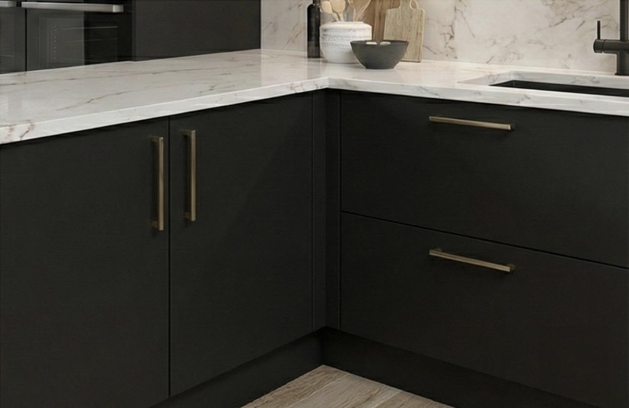 dark kitchen