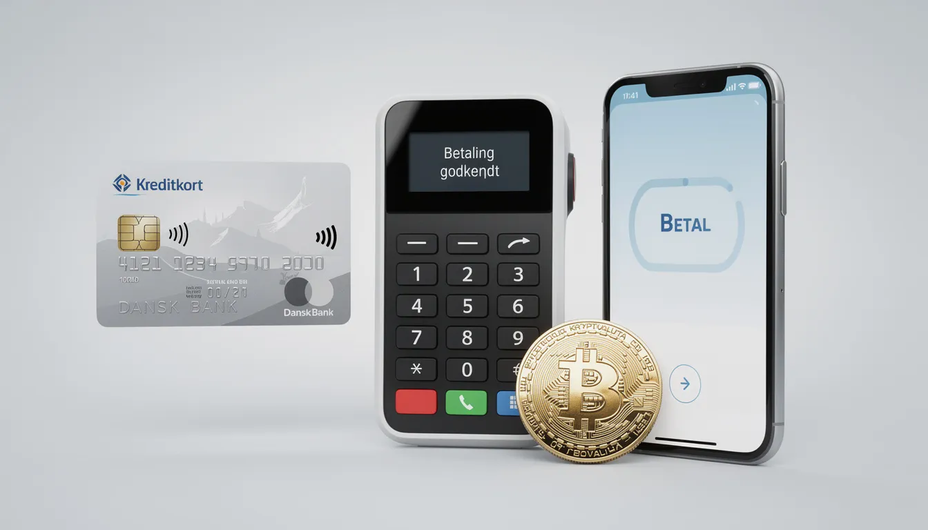 Billedet viser forskellige betalingsmetoder, herunder kreditkort, smartphones og kryptovaluta, der repræsenterer moderne muligheder for online gambling. Disse metoder er populære blandt både nye og erfarne spillere på internationale casinoer, der tilbyder attraktive bonusser og lynhurtige udbetalinger.