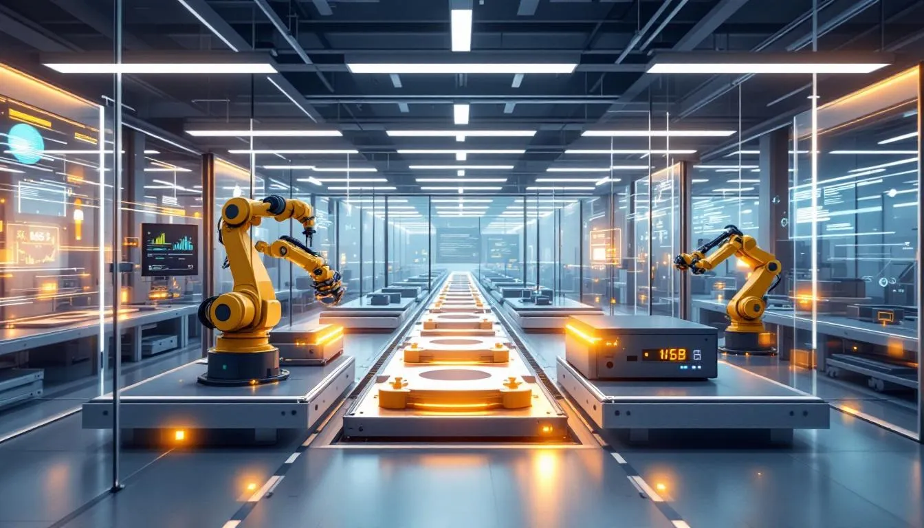 Advanced technology used for quality control in manufacturing.