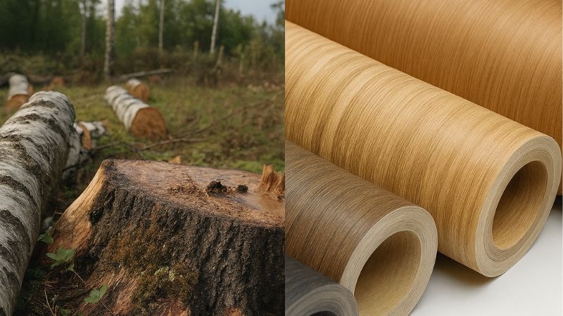 It is not made by cutting trees unlike wood products