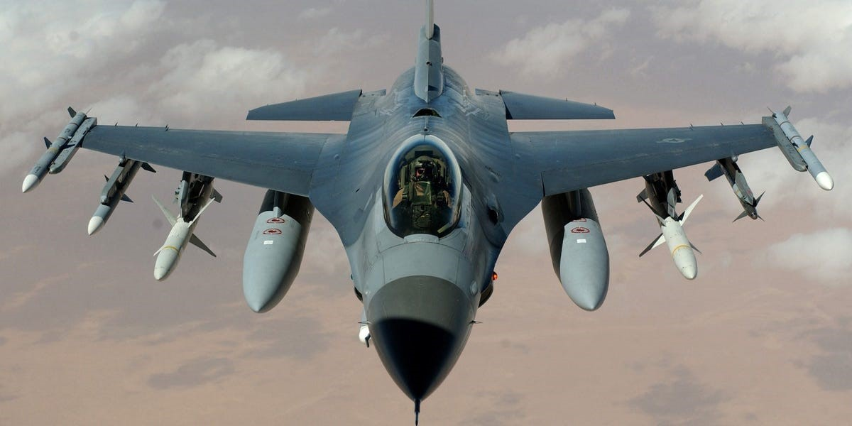 F-16 Fighter Jet in the United States Air Force, Fly By Wire