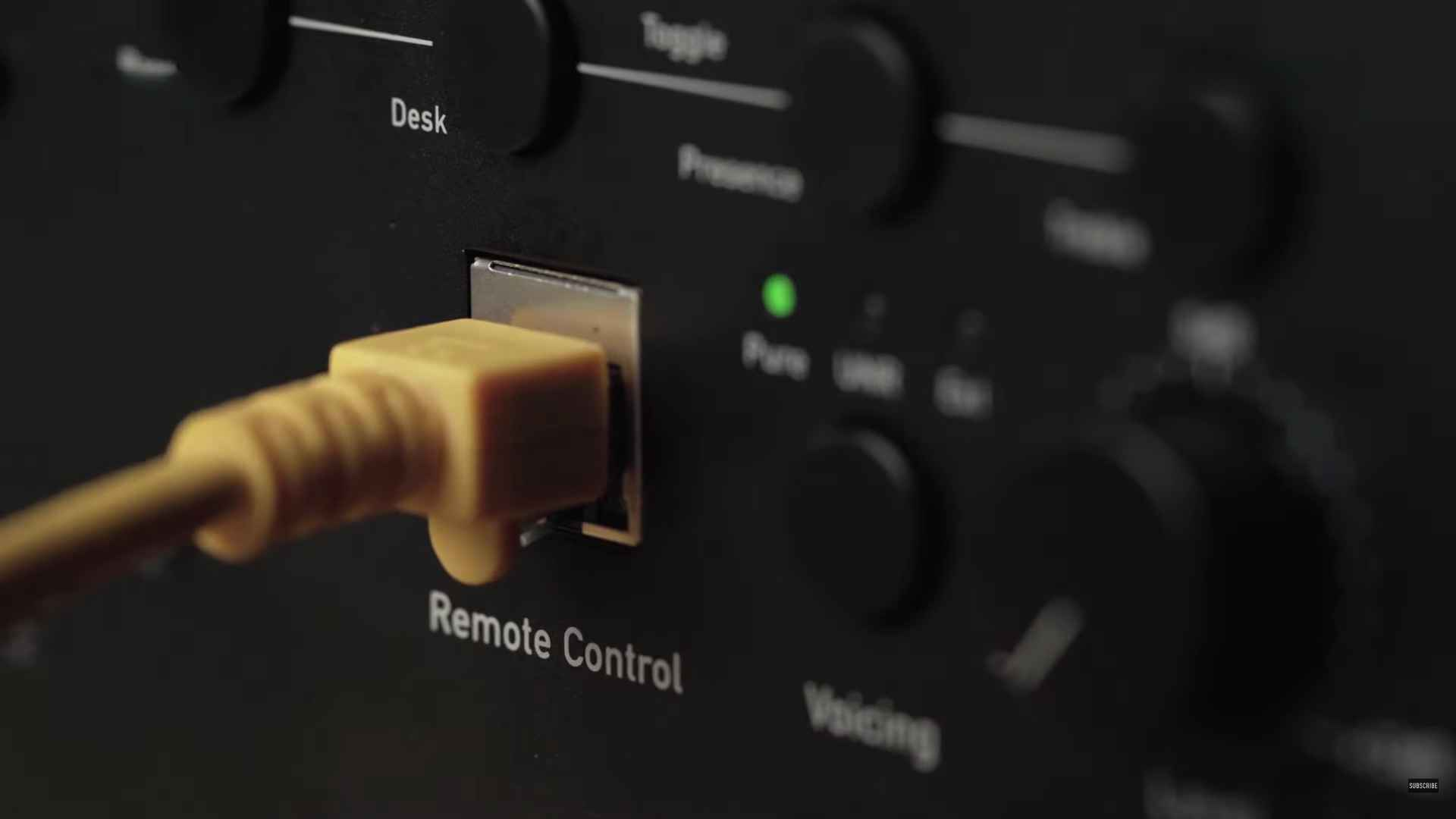 ethernet connection for remote control
