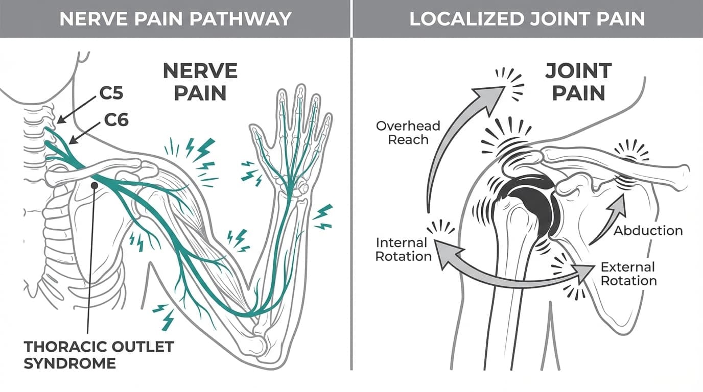 Neck, Nerve, and Upper-Back Causes That Feel Like Shoulder Pain