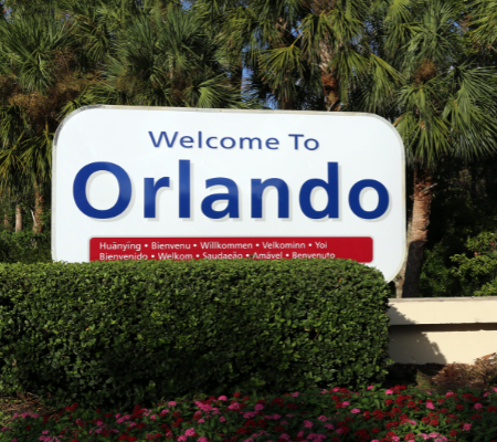 Welcome to Orlando Sign