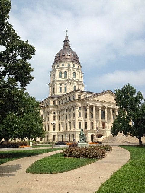 kansas, capitol, government