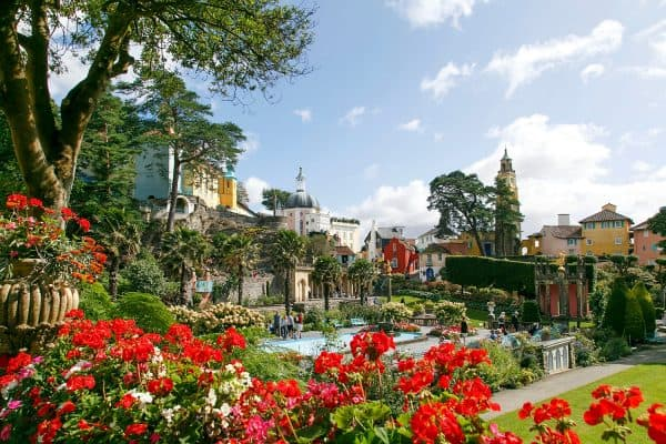 Portmeirion gardens