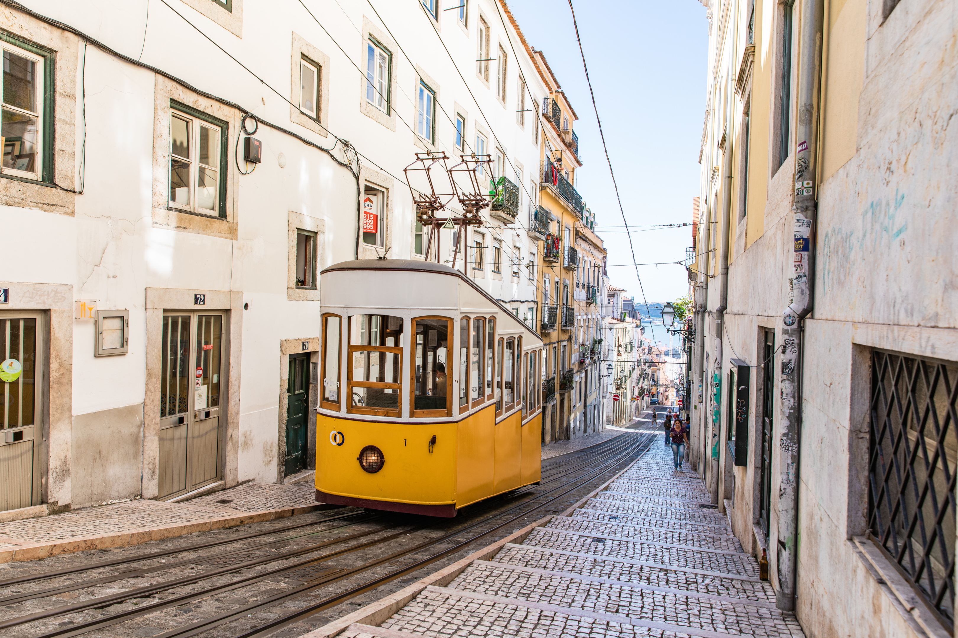 Tram 28 - getting around in Lisbon, Portugal