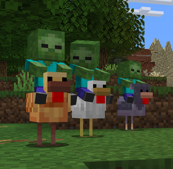 Minecraft Chicken variants