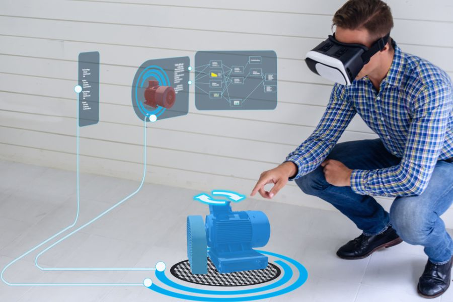 Simulasi AR VR untuk pelatihan