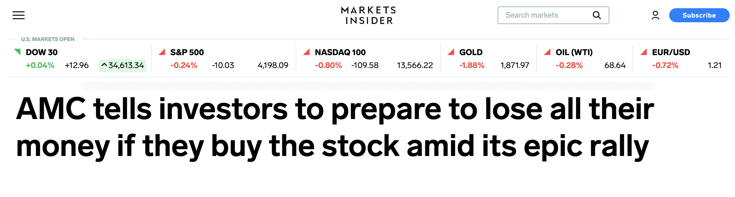 Amc Stock Up 3000 Wallstreetbets Victorious