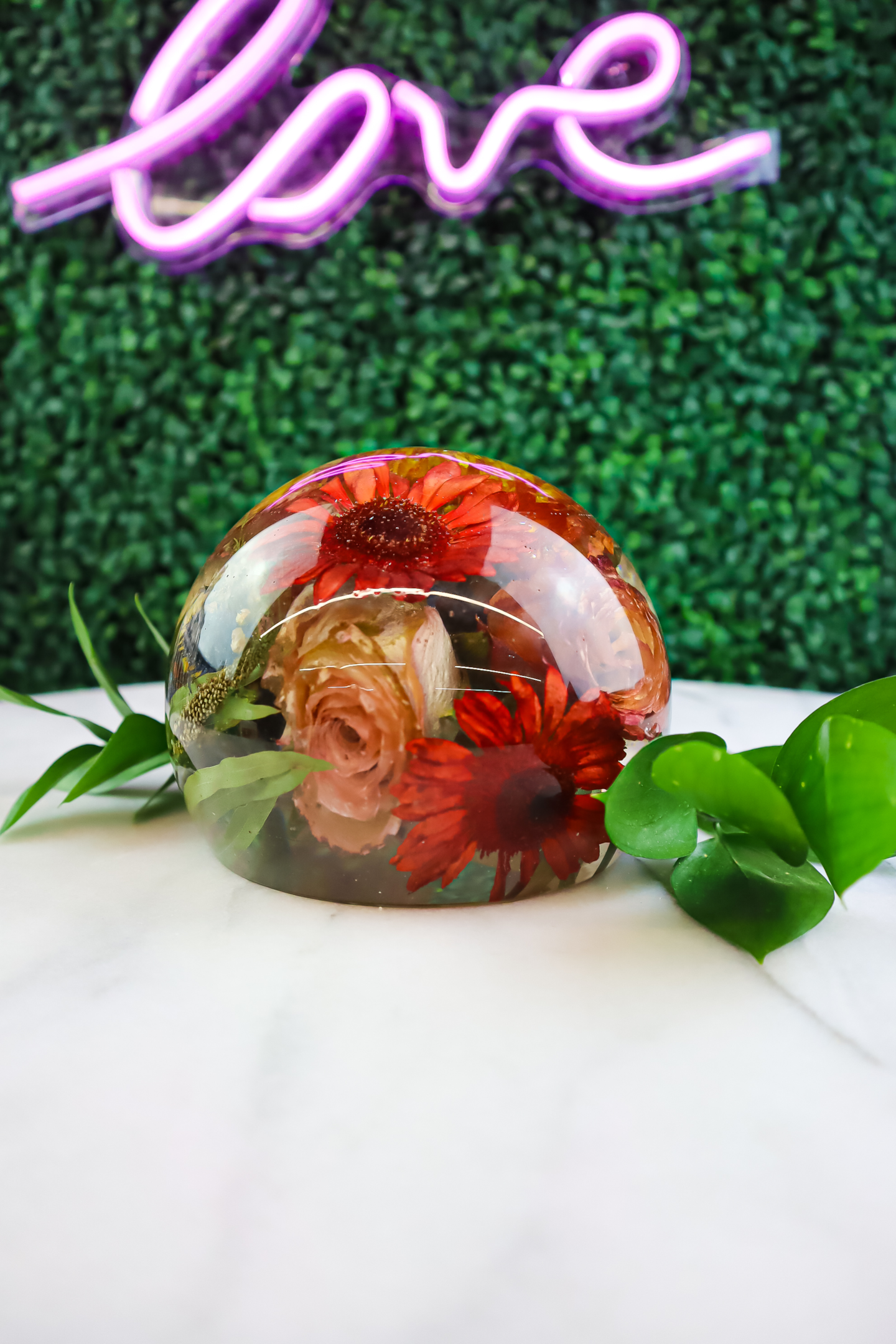 loved one's funeral flowers