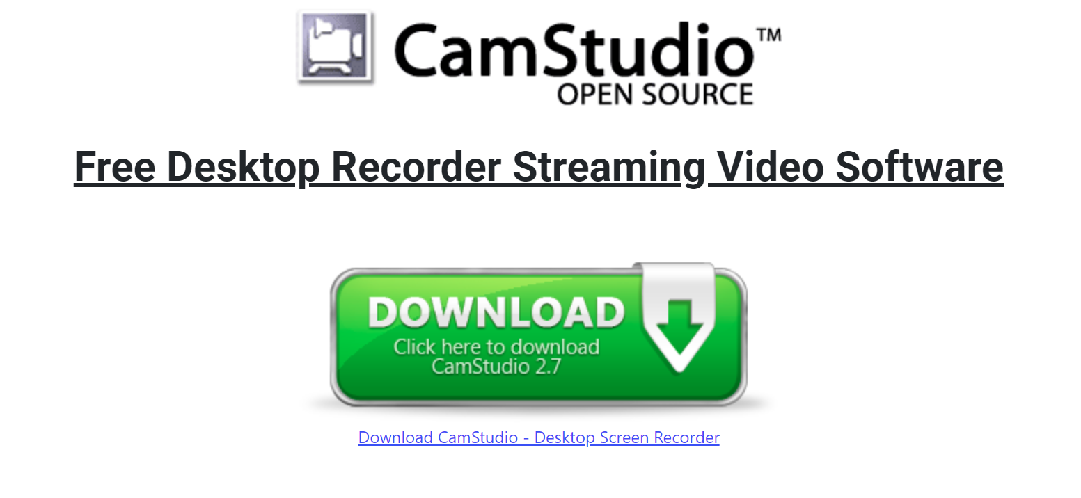 open source webcam recording software