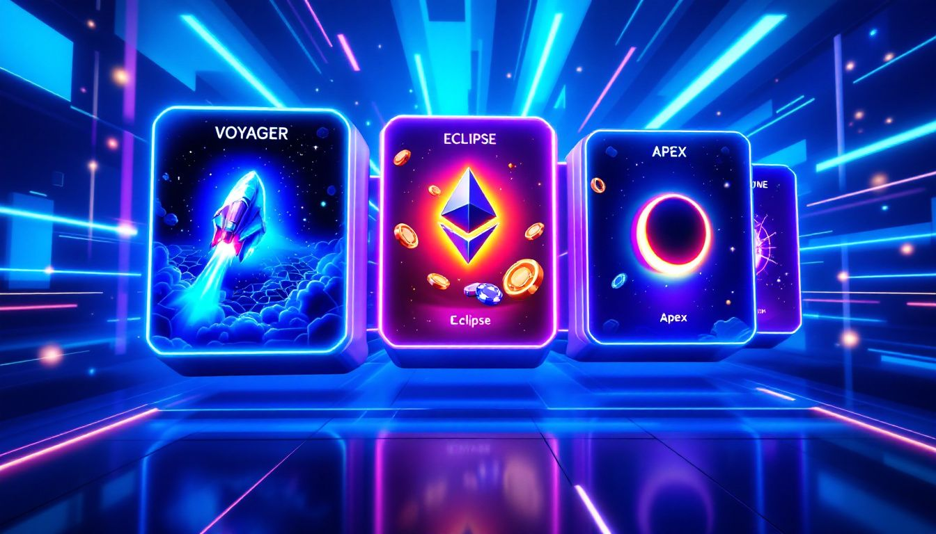 An array of the best Ethereum casinos for players.