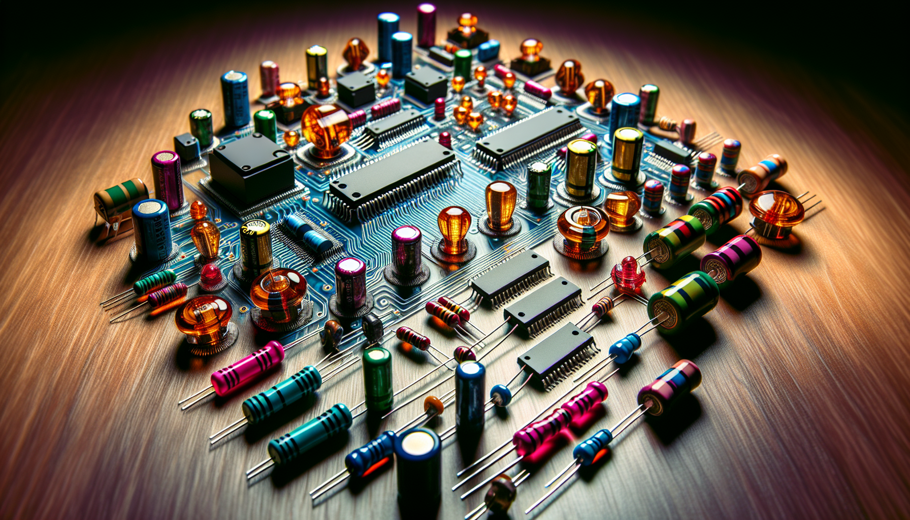 Electronic parts suppliers ensuring quality components