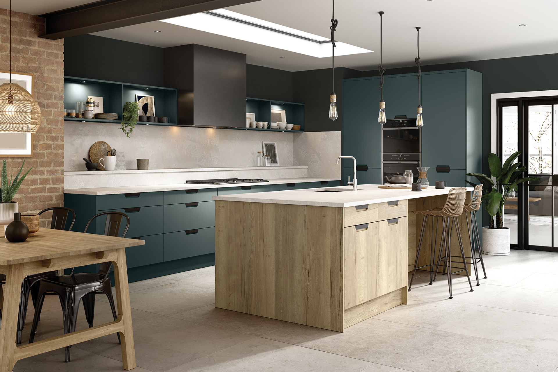 open plan family friendly living
