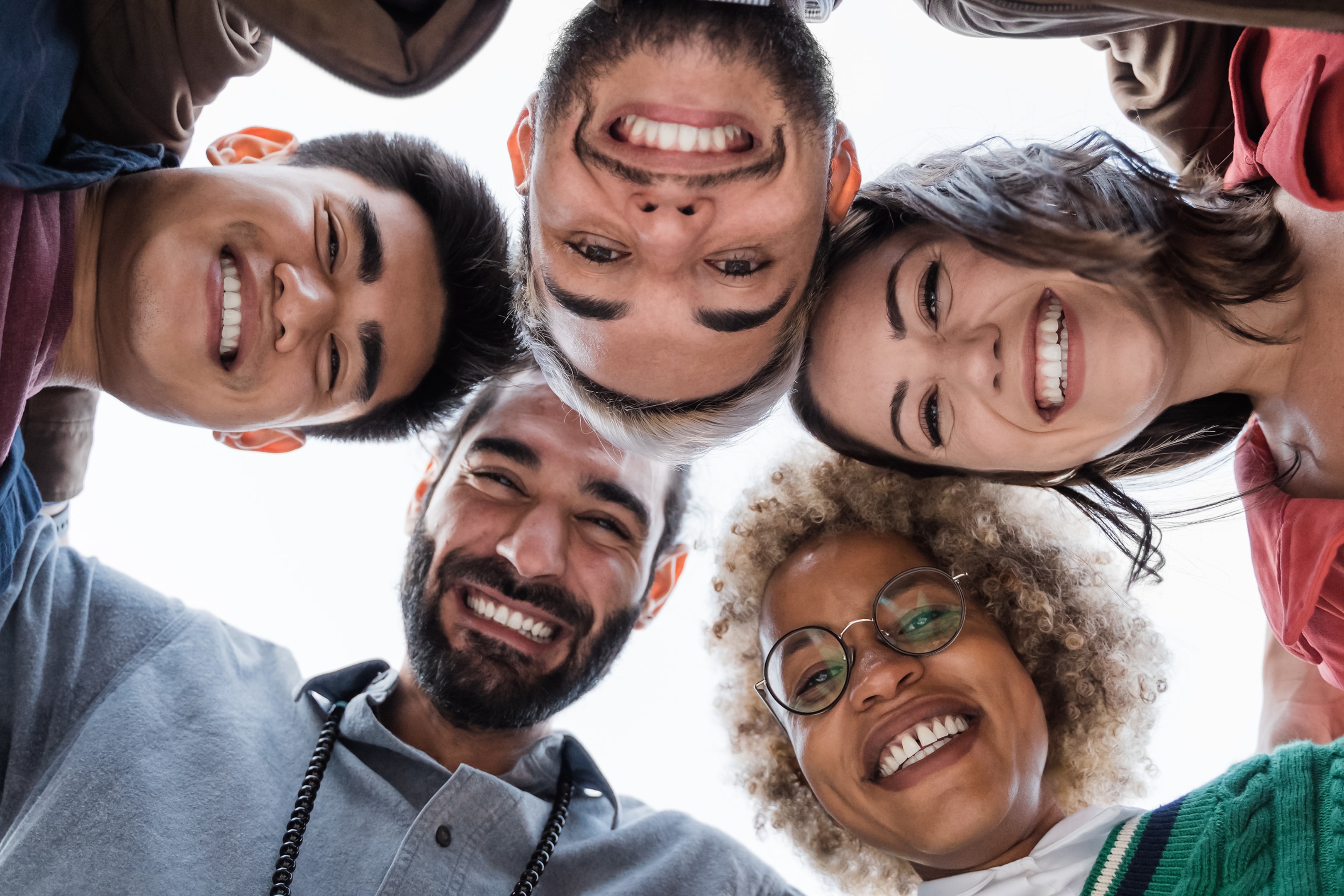 People smiling after getting upper jaw surgery and double jaw surgery