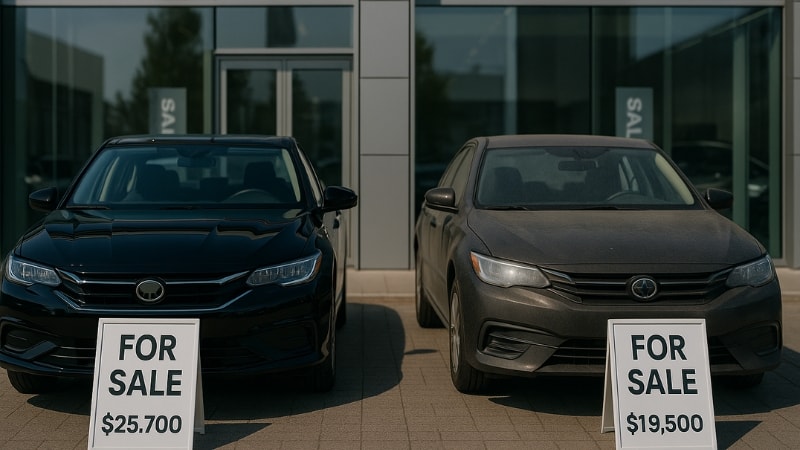 A car that had been covered with clear bra has higher market value 