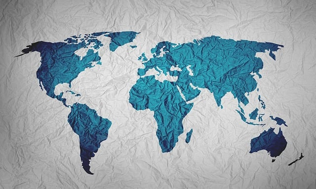 map of the world, background, paper