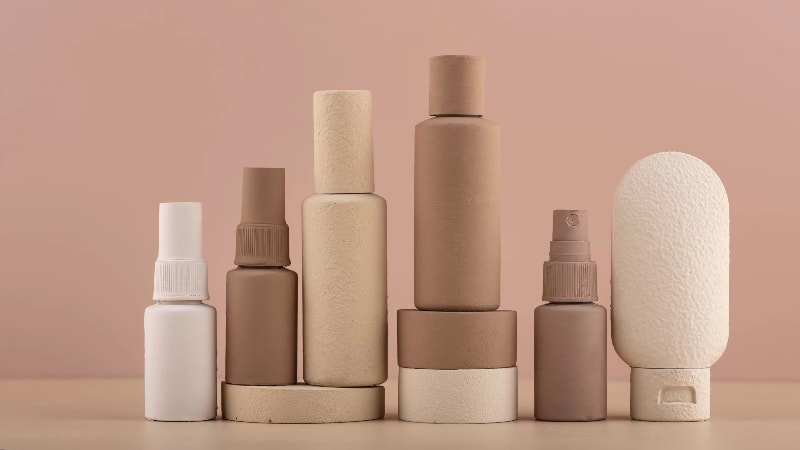 Muted tones in packaging
