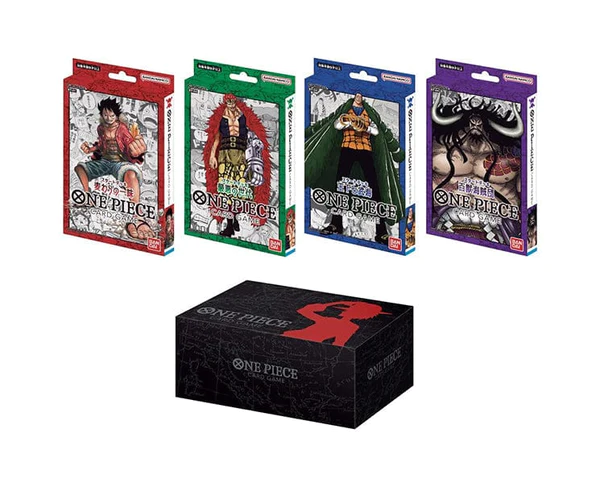 One Piece Card Game Starter Decks & Storage Box