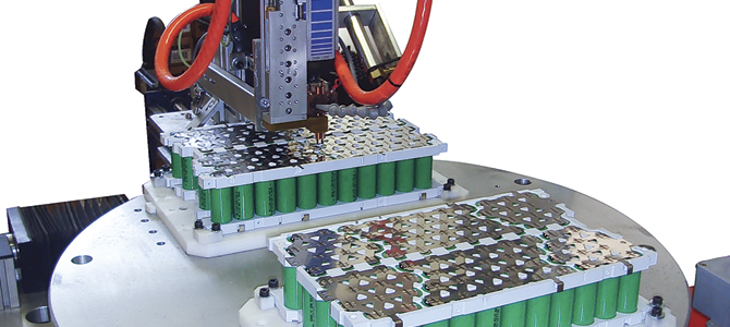 Figure 4. Automatic Resistance soldering process