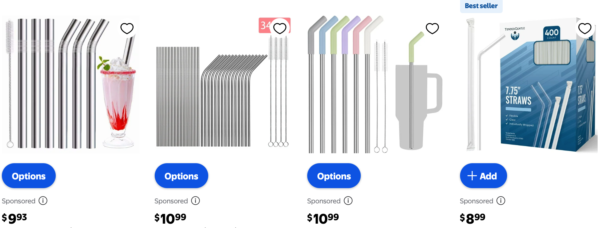 dropshipping kitchen appliances - stainless steel straws 