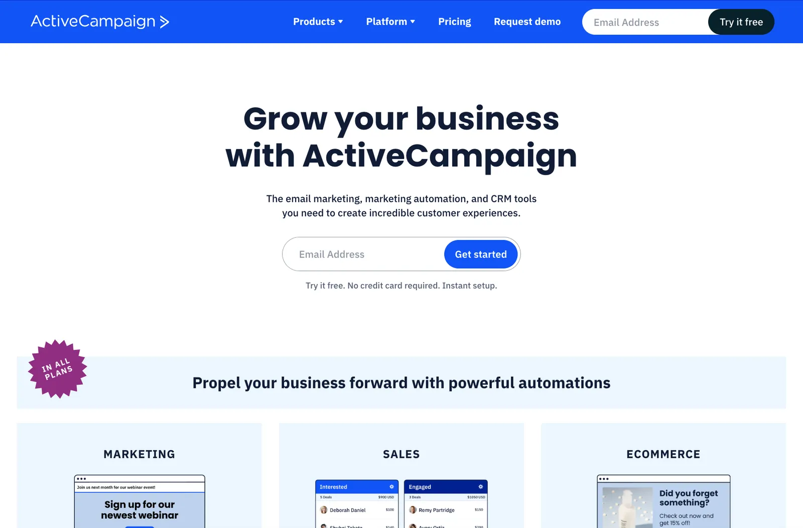 HubSpot Competitor Active Campaign