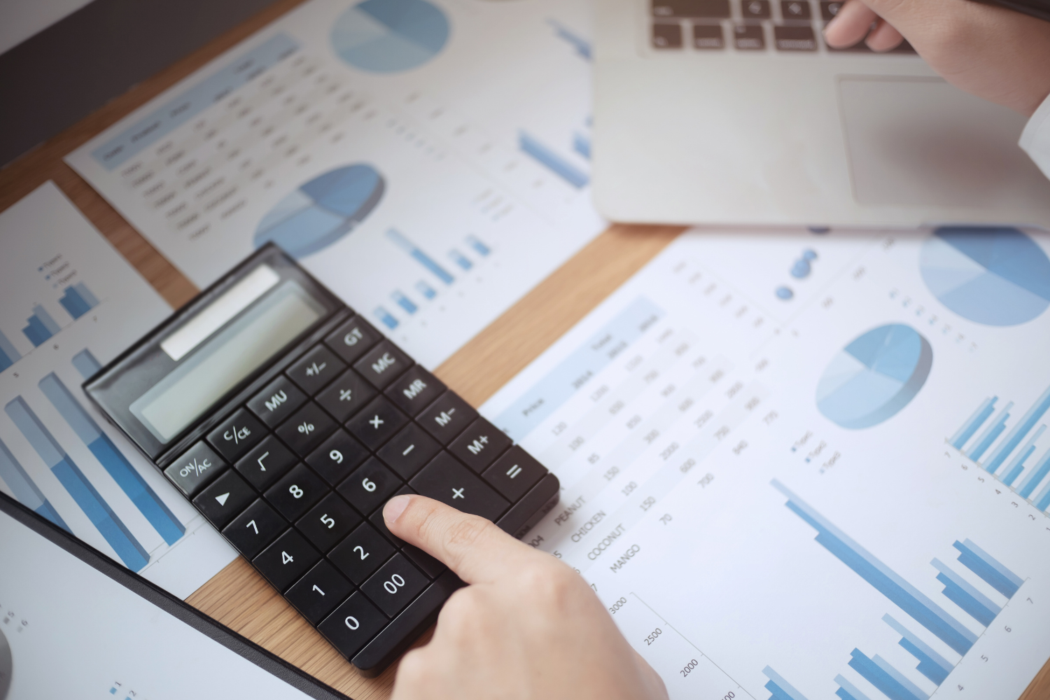 Calculating broker fees.