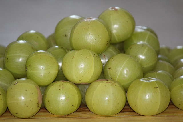 amla, indian gooseberry, fruit