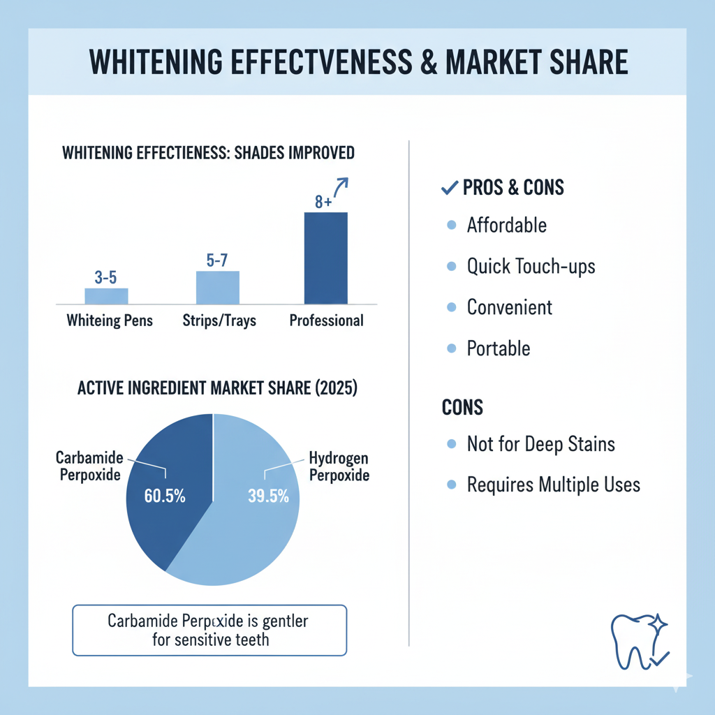 How Effective Are Teeth Whitening Pens?
