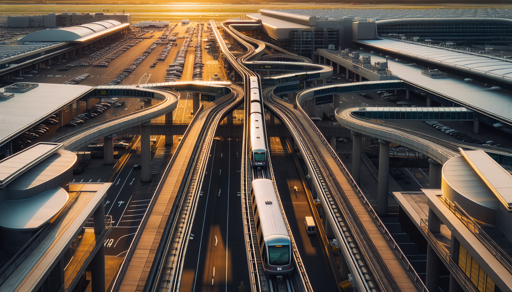 AirTrain JFK transportation at JFK Airport