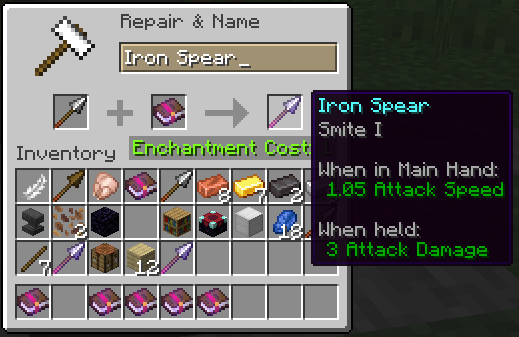 The Smite Enchantment.
