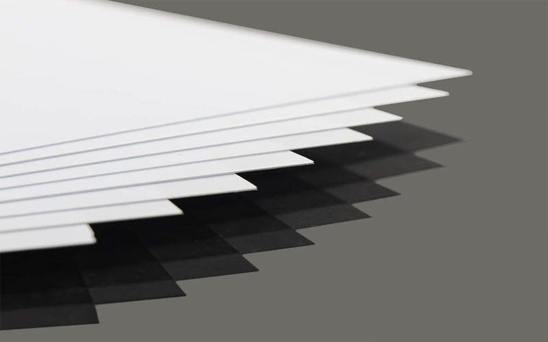 white Styrene Sheets