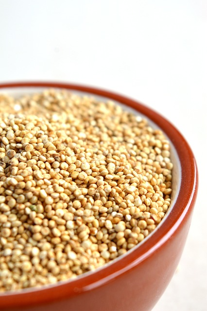 quinoa, bowl, grain