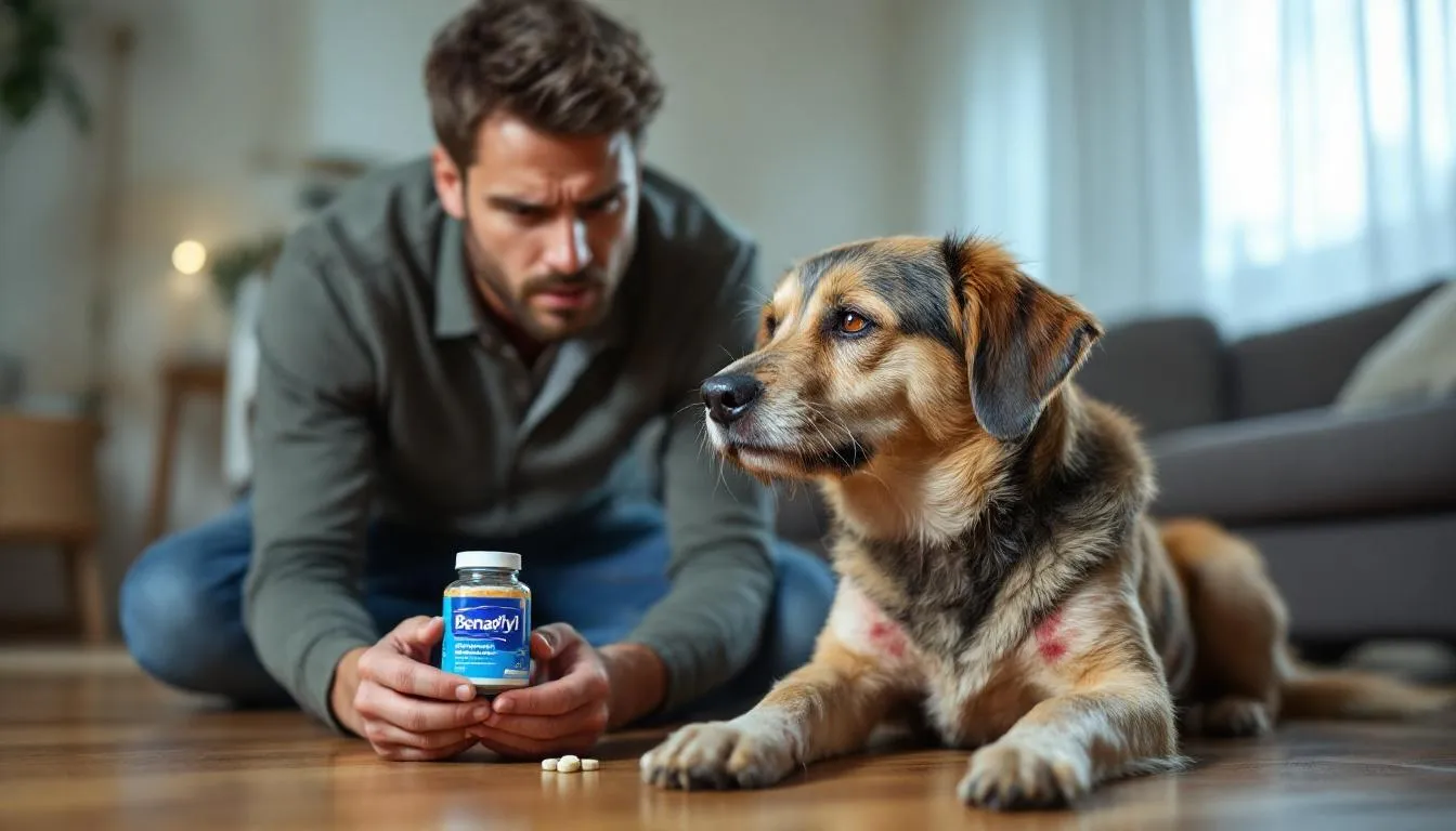 How Much Benadryl to Give a 50 lb Dog