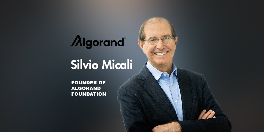 MIT professor Silvio Micali founded Algorand