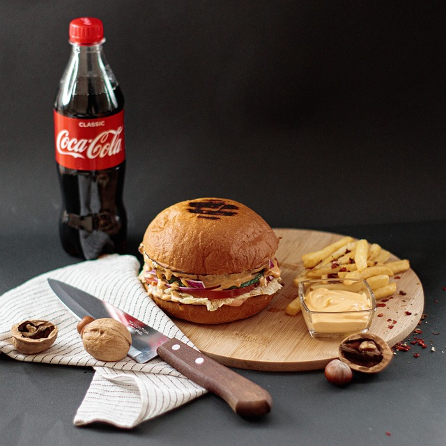 burger, walnuts, food