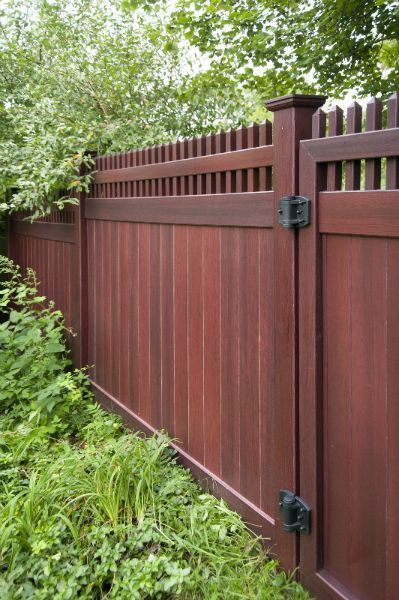 Mahogany fence stain