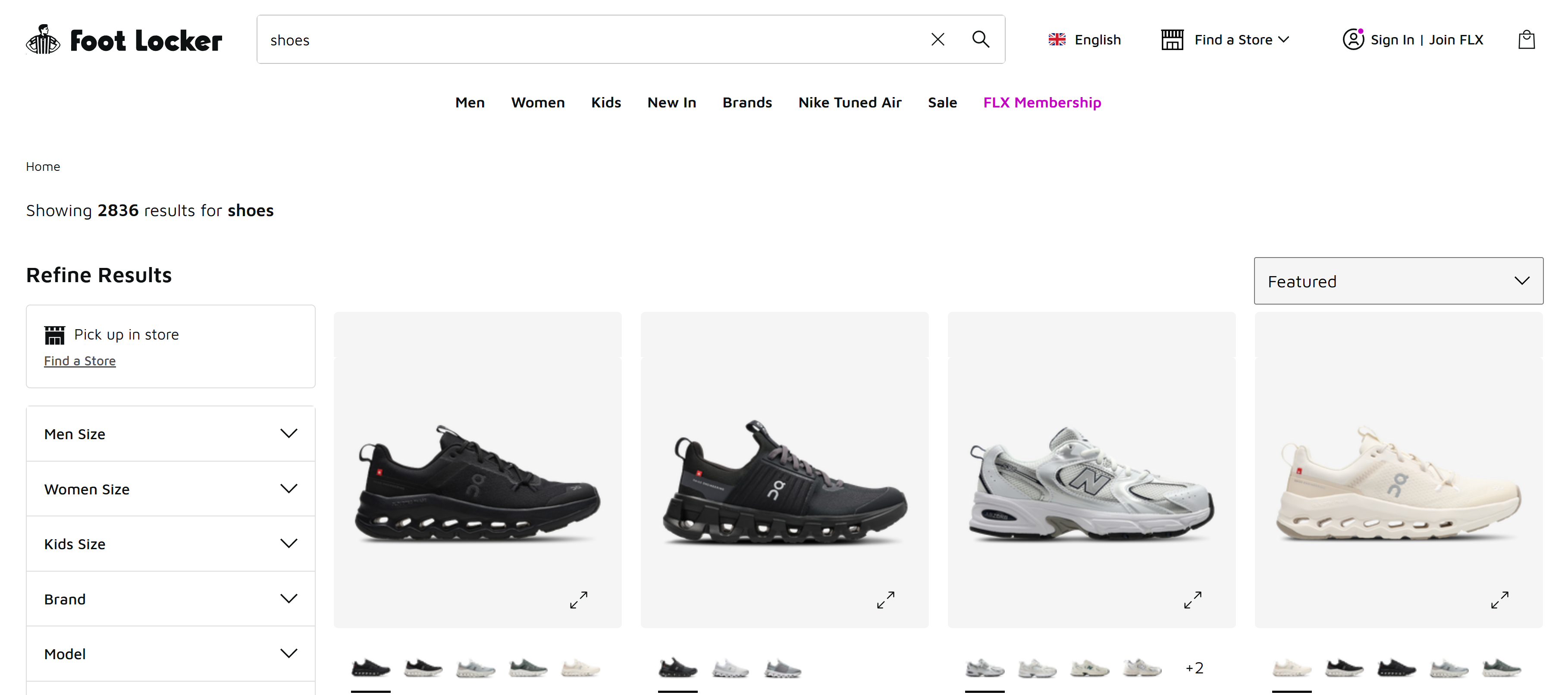 dropshipping shoes with sell the trend and foot locker