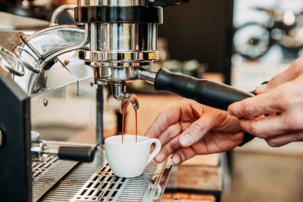 It's time to make an espresso using your coffee machine