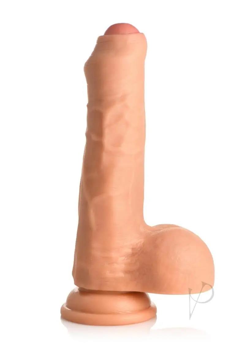 Thinz Uncut Dildo W/balls 7″