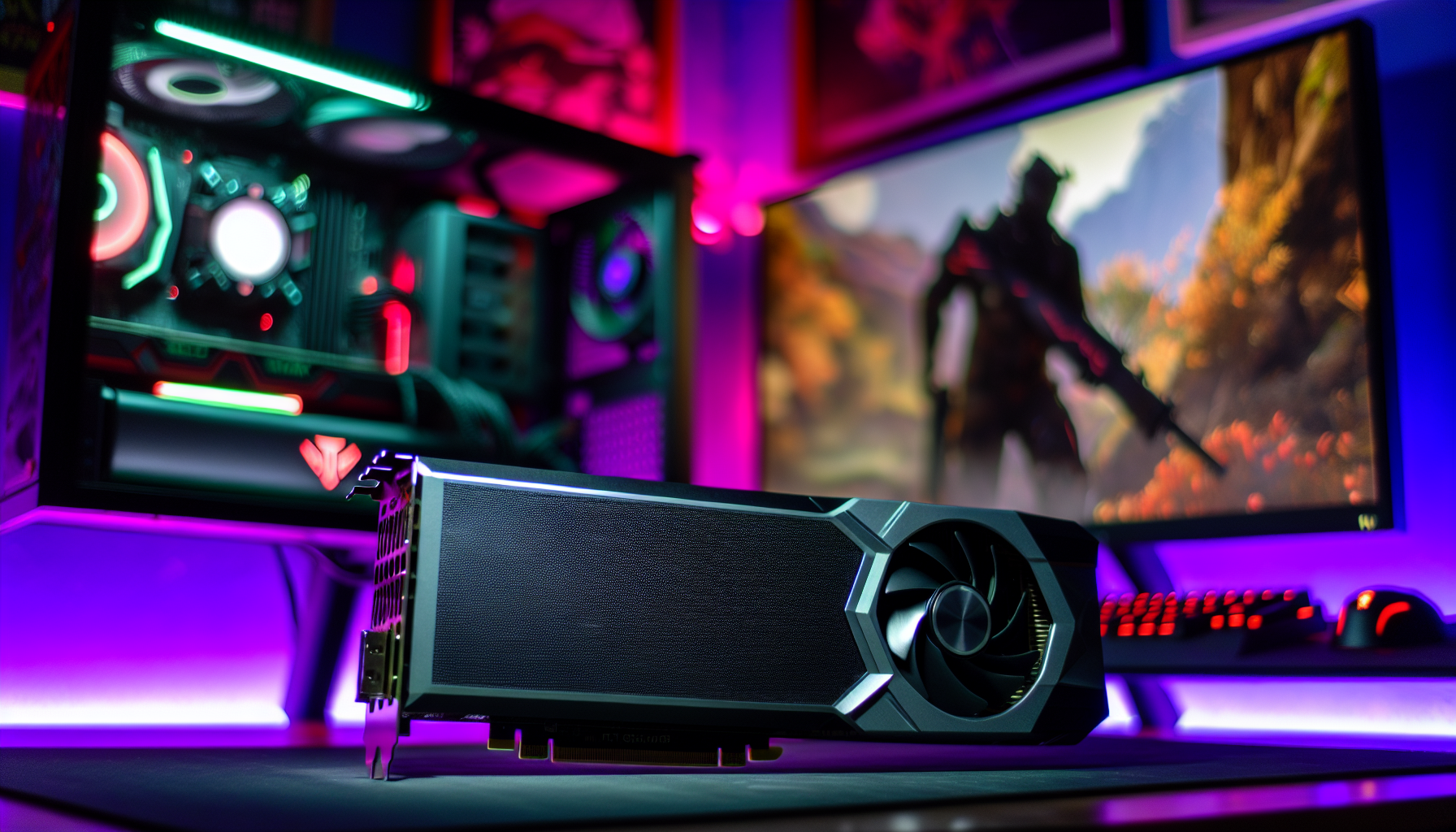 Photo of the RTX 3080 delivering impressive performance in 4K gaming scenarios