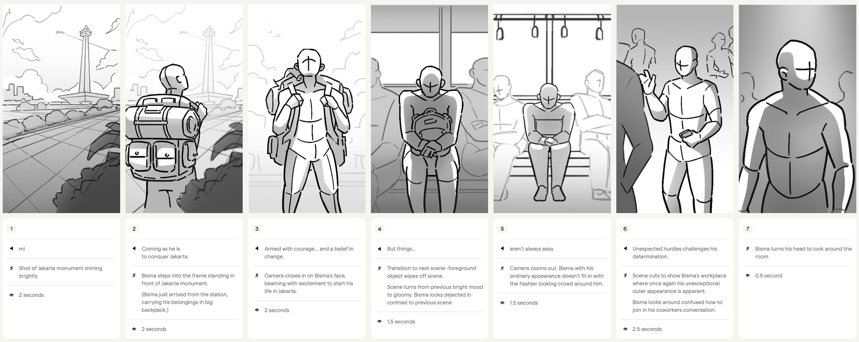 SuperPixel's Ranger By Republic Storyboard Image