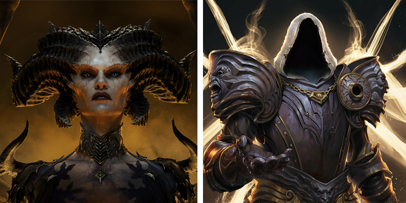 Lilith and Inarius is the definition of power couple in Diablo universe.