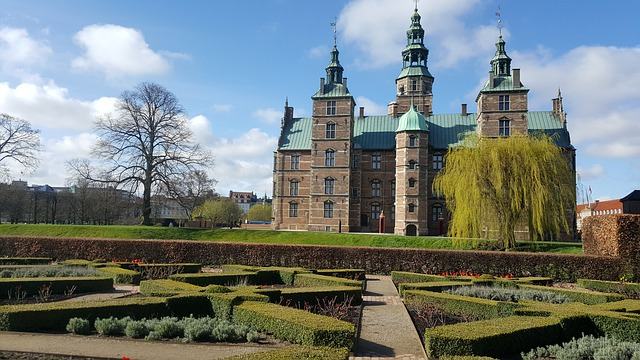 rosenborg castle, copenhagen, denmark