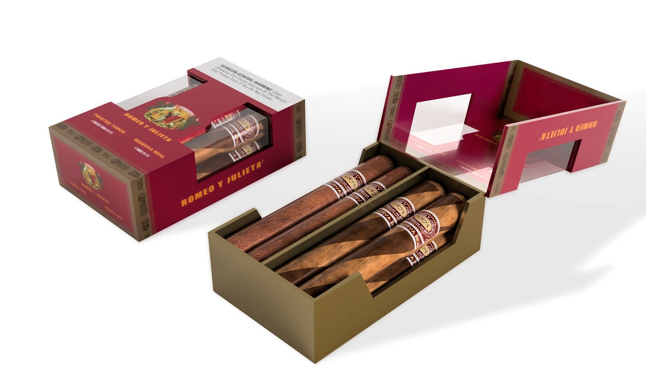 Romeo y Julieta Reserva Real Twisted Toro 8 Cigar Sampler Box