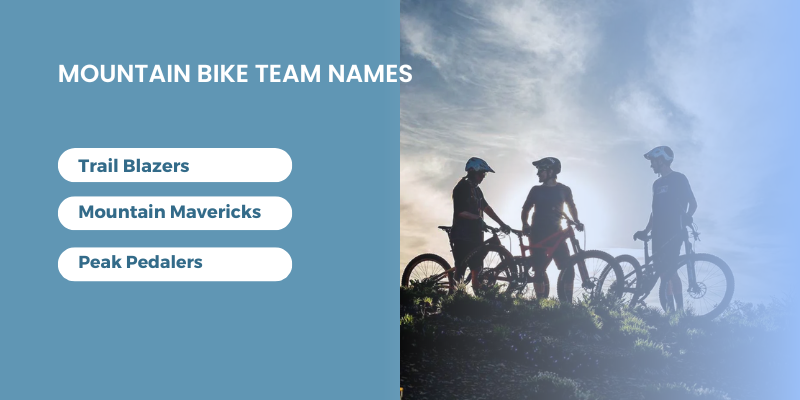 Mountain Bike Team Names